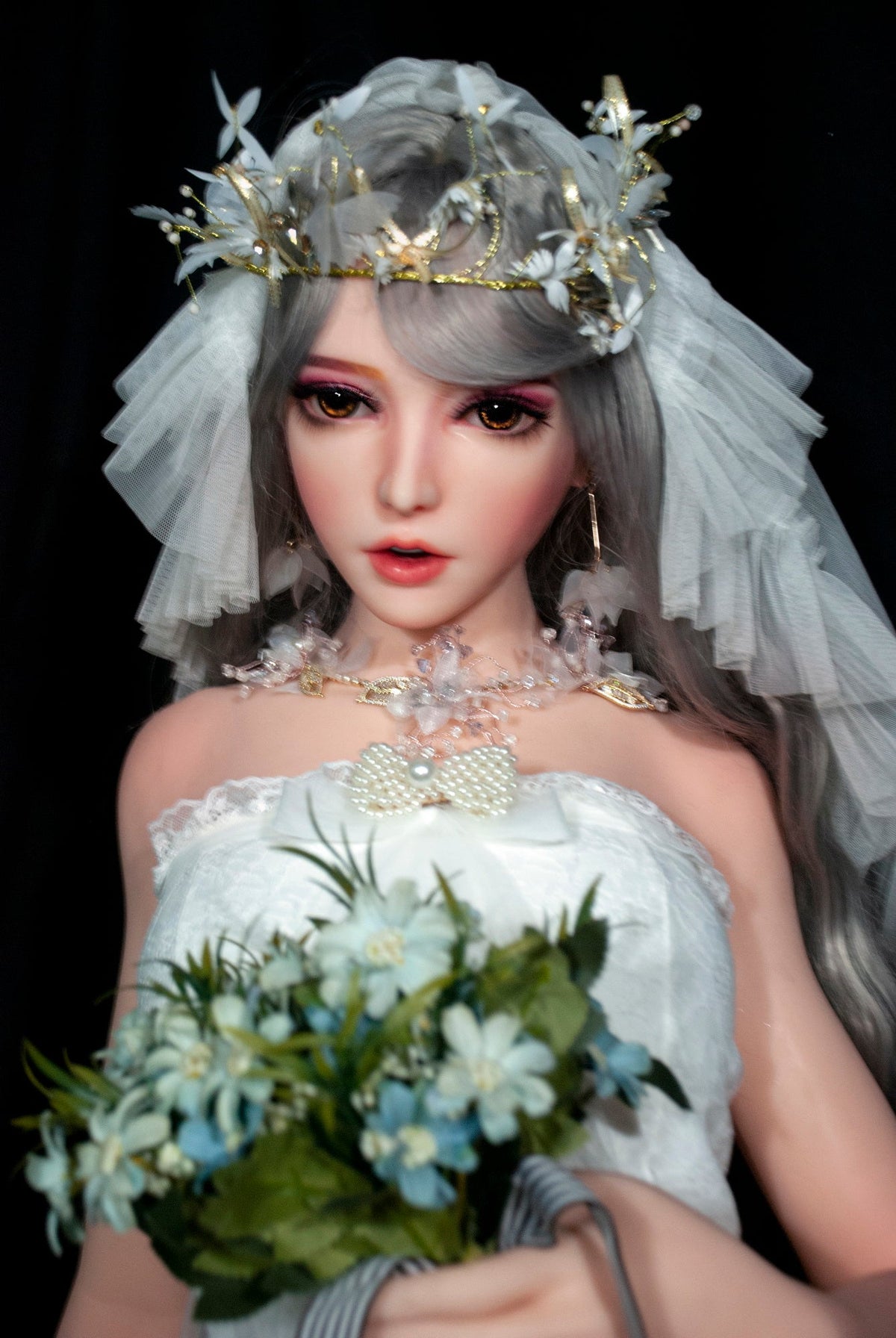 F1521-Elsa Babe-150cm/5ft Full Silicone Sexy Anime Sex Dolls