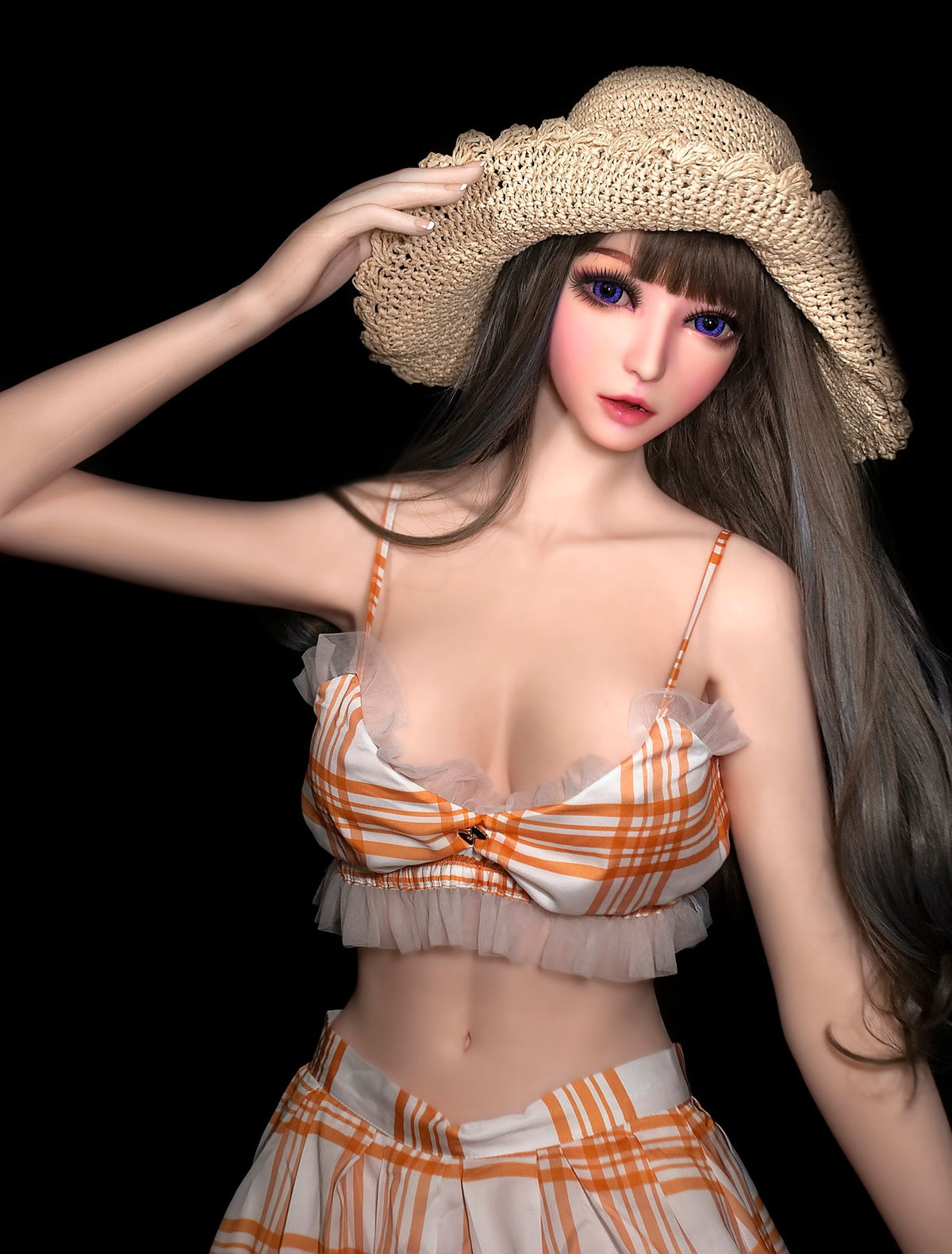 F1545-Elsa Babe-165cm/5ft4 Full Silicone Sexy Anime Sex Dolls