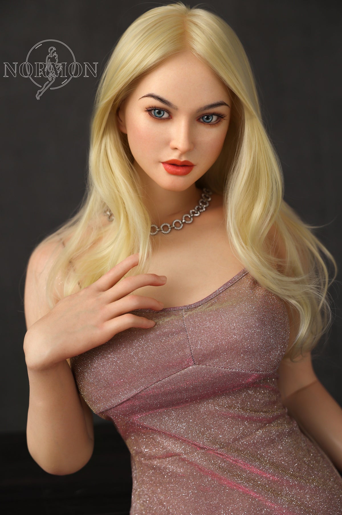 F2274-165cm D Cup Lora Blonde Silicone Sex Doll  ｜Normon doll