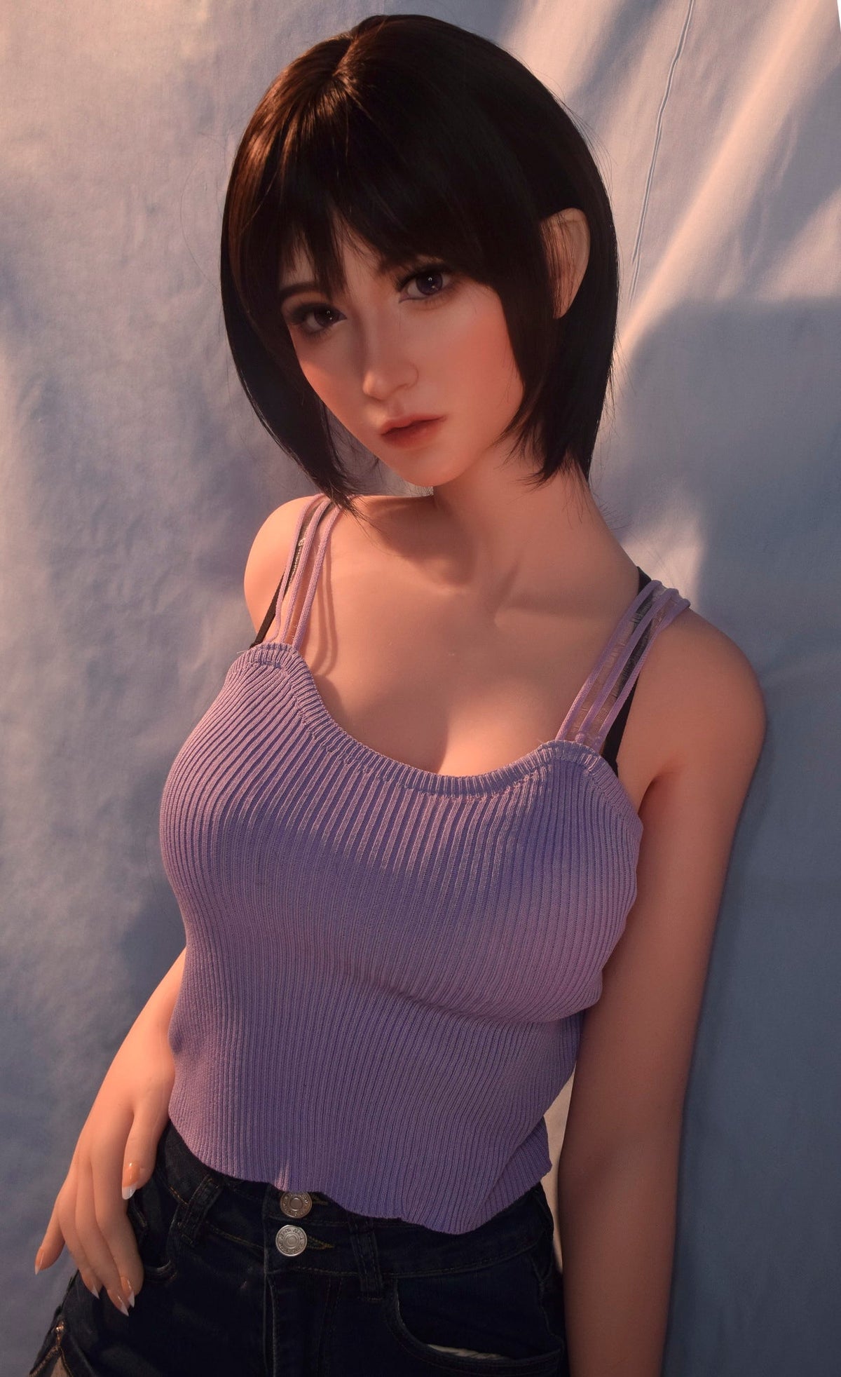 F1558-Elsa Babe-165cm/5ft4 Full Silicone Sexy Anime Sex Dolls